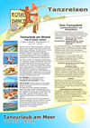 Prospekt zur Tanzreise als PDF