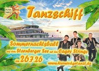 Tanzschiff Eventflyer