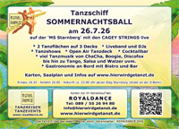 Tanzschiff Eventflyer Rückseite